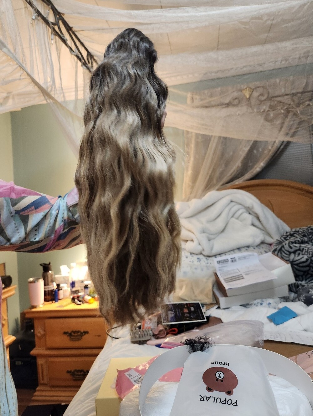 Ombre Clip In Wavy EUC